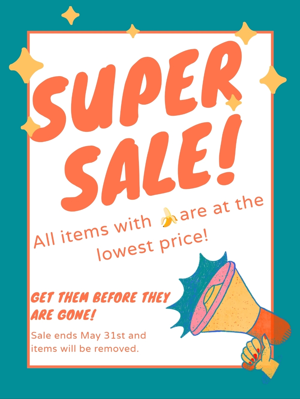 Super Sale!